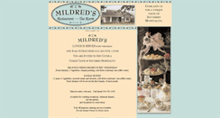 Desktop Screenshot of mildredsrestaurant.com